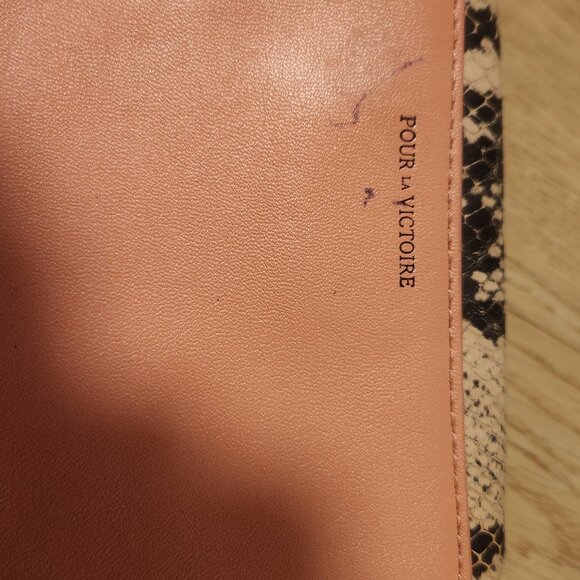 Pour La Victoire Pink Leather Bag - Picture 4 of 4